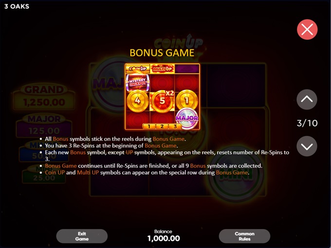 Coin UP: Hot Fire