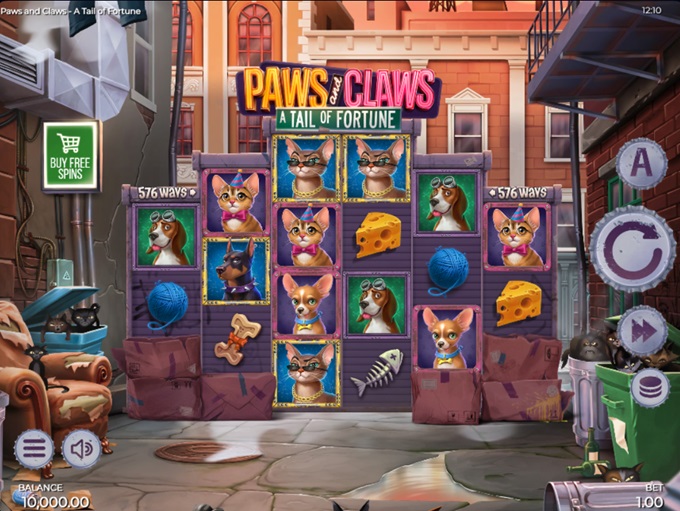 Paws and Claws A Tail of Fortune Slot By Armadillo
