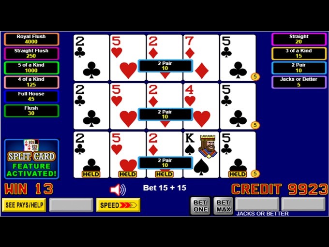 Split Card Poker Review And Top Tips ? Powered By IGT