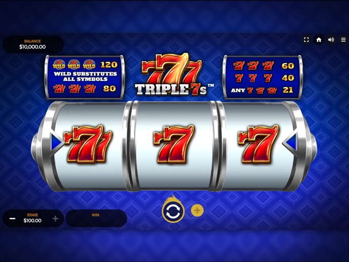 Triple 7s Slot By USA friendly Dragon Gaming » Review + Demo Game