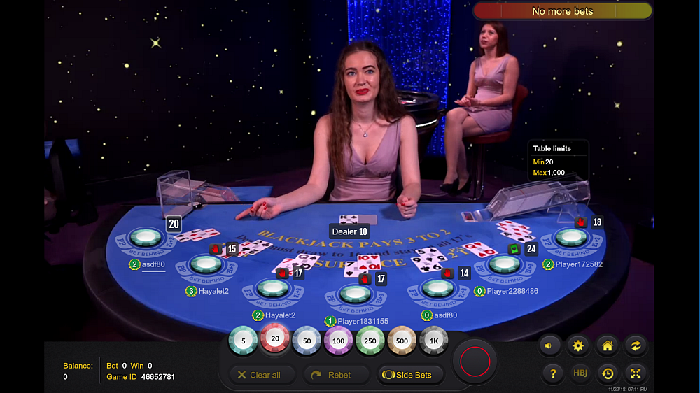 Ezugi Blackjack