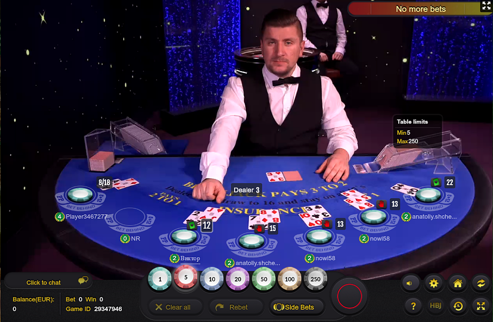 Ezugi Blackjack