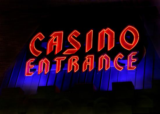 Gambling Oasis in a Small Desert Town in Nevada
