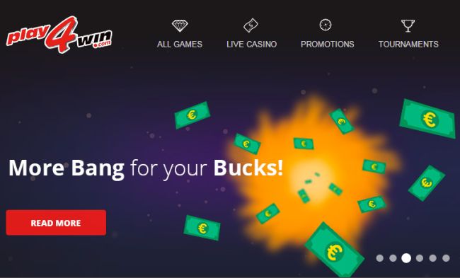 Play4Win Casino - An Interview about their Loyalty Program, Games and Bonuses