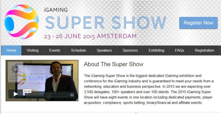 iGaming Super Show 2015 - The Greatest iGaming Show