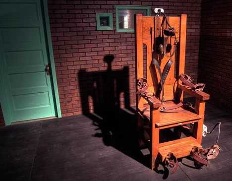 Old Sparky Tribute - Famous Mob Museum in Las Vegas