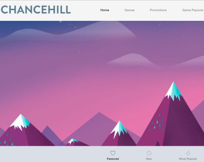 Chance Hill relaunches with new site design