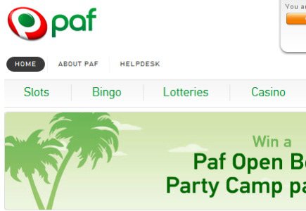 Paf Online Casino Sees Mega Fortune Jackpot Hit