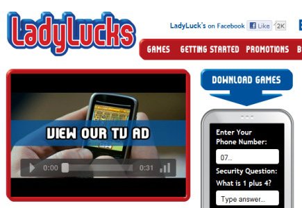 LadyLuck Releases TV Ad