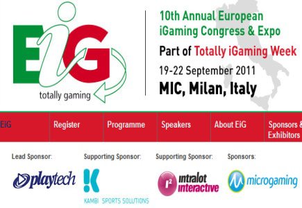 EiG Show in Milan Introduces Workshop on Italian Online Gambling Market