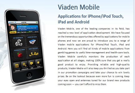 Viaden Goes Mobile