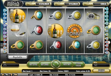 Online Progressive Mega Fortune Slot’s Jackpot at Euro 7.5 Million