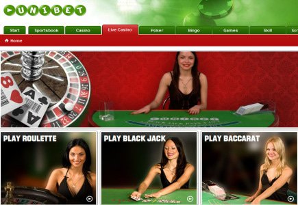 Italian Market Gets Live Casino Offering from Unibet