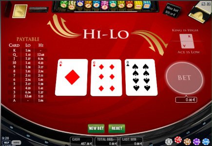 World Match Launches “Hi-Low 3 Cards”