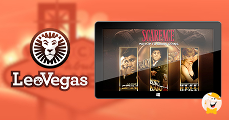 Scarface Slot Features in LeoVegas Casino Ad