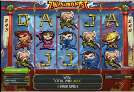 NetEnt Launches ThunderFist Slot Game