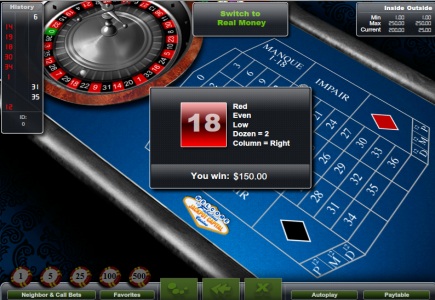French Roulette launched by Realtime Gaming