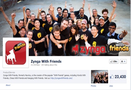New Zynga With Friends Platform Promoted Recently