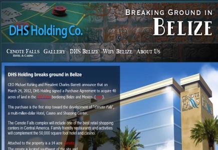 Update: Belize License for Cenote Falls Online Casino