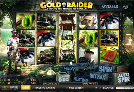 Sheriff Gaming Launches New Slot – Gold Raider