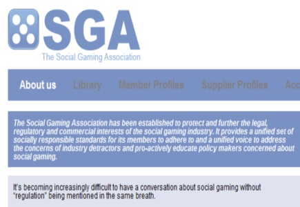SGA - Social Gaming Association Launched