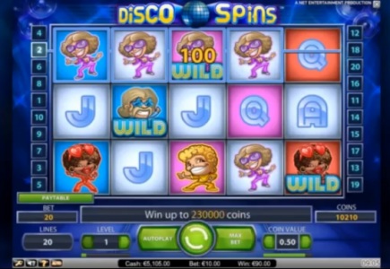 NetEnt Launches Disco Spins