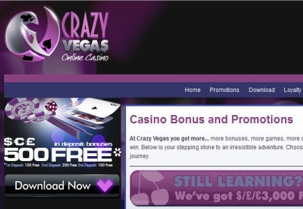 Fantastic Opportunities with Crazy Vegas Casino’s Euro20,000 Slots Tournament