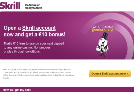 Great Offer from Moneybookers (Skrill) for LCB Members!