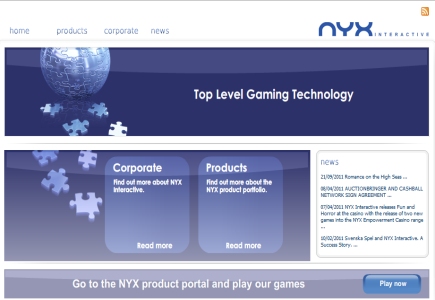 NYX Interactive and Betsson Ink Supply Deal