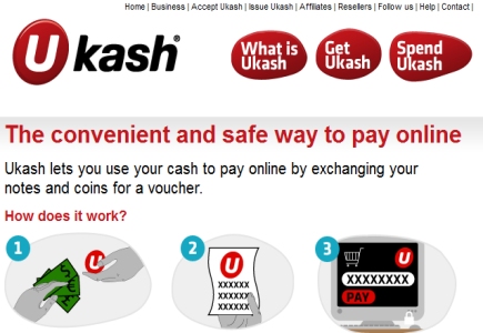 Cardless Cash Available @ Ukash?