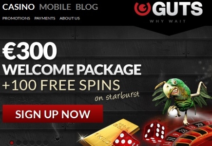Update: Guts to Get Content from Microgaming-Powered Quickfire