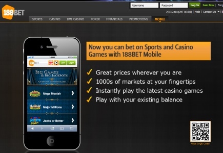 Quickfire Mobile Content Available @ 188BET