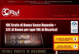 32Red Launches Italian Mobile Site