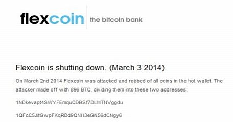 Flexcoin Closes Doors After Another Bitcoin Hack