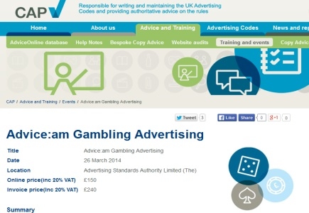 ASA to Train the Industry on Online Gambling Adverts