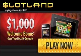 Slotland’s First Mobile Jackpot Win!
