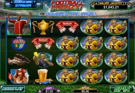 Football Frenzy Now Available at Springbok Casino