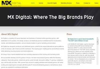 MX Digital to Launch Branded Slots to Real Money Social Gaming Market