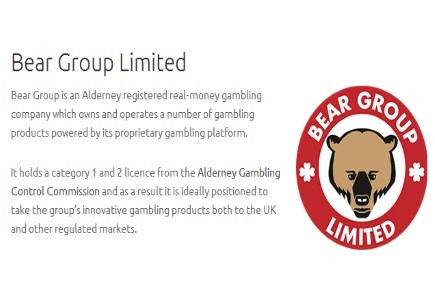 Bear Group Limited Approved for Gaming Alderney Gaming License