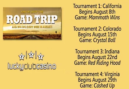 Travel the U.S. with Lucky Club Casino this August