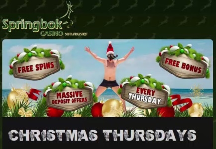 Springbok Casino Gets into the Holiday Spirit Every Thursday in December