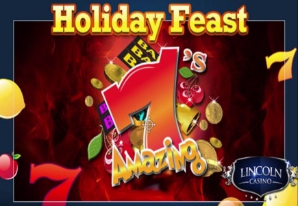 $50,000 Holiday Feast Slots Tournament All Month Long at Lincoln and Liberty Slots Casinos