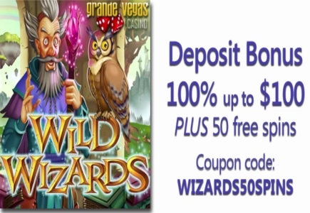 Grande Vegas Casino’s ‘Wild Wizards’ Wows with Bonus Games