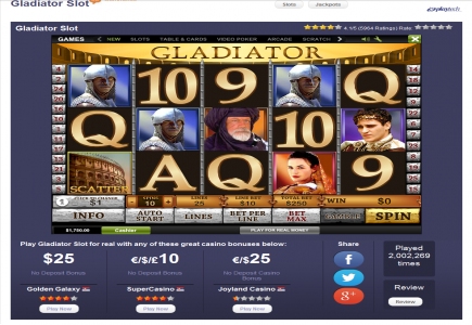 Gladiator: Most Played Free Game on LCB