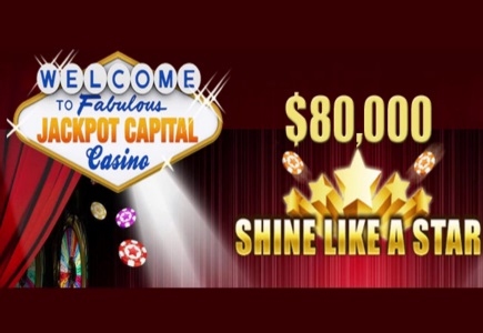 Jackpot Capital Casino Lets Players ‘Shine Like a Star’ with $80,000 Bonus Event
