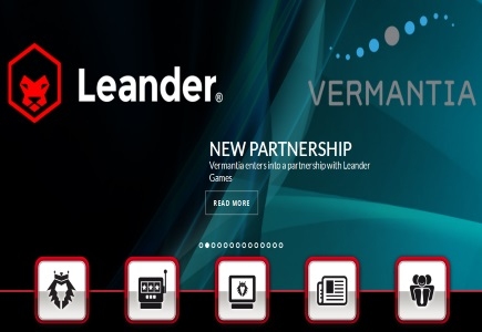 Vermantia in Content Deal with Leander Games