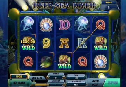 Genesis Gaming Launches Deep Sea Diver at Euro Casino
