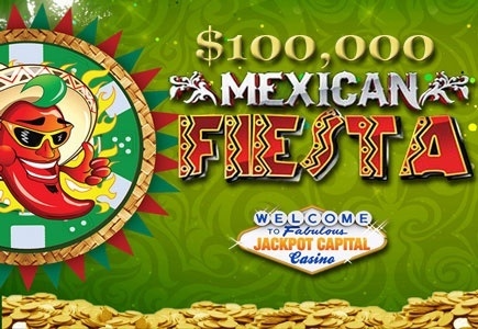 Jackpot Capital Casino Throwing a $100,000 Mexican Fiesta Promotion