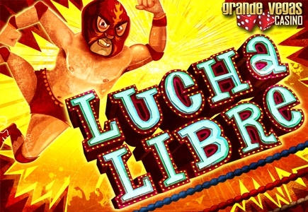 New RTG Slot ‘Lucha Libre’ Available at Grande Vegas Casino with $125 Bonus