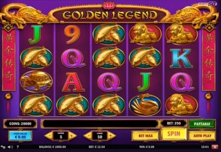 Play’n Go Launches Golden Legend Slot